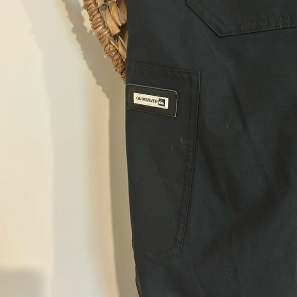 Quicksilver Utility 8K Relaxed Fit Black Snow Pants Size L NWT - Picture 4 of 10